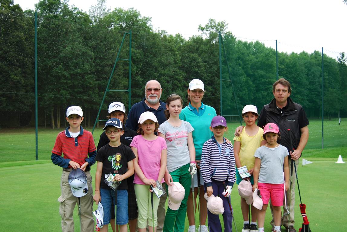 Karine ICHER marraine de l’Ecole de Golf